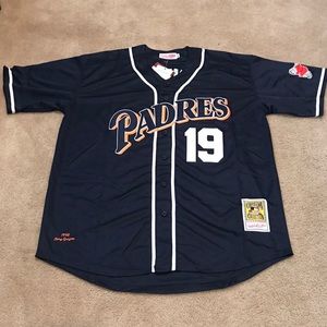 San Diego Padres Tony Gwynn Jersey Mens XL NWT 1998 Blue Alternate